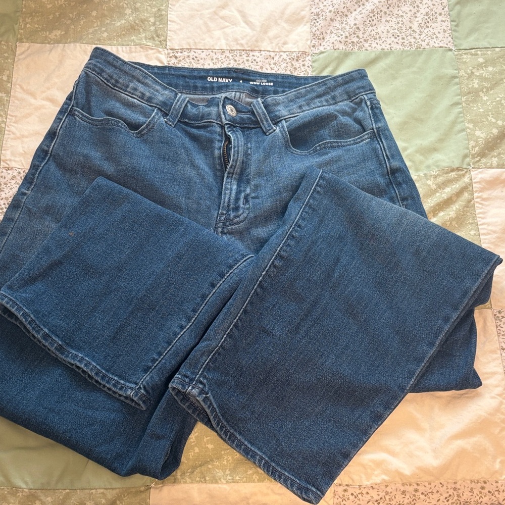 Old Navy Women's Classic Straight Leg Denim Jeans